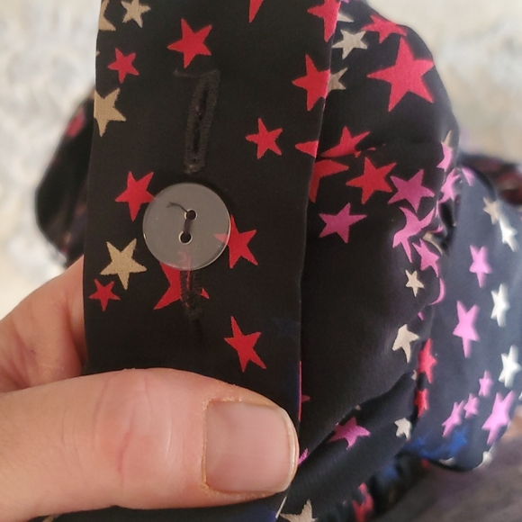 Trina Turk Kitty Hawk Silk Star Dress. - Picture 8 of 10